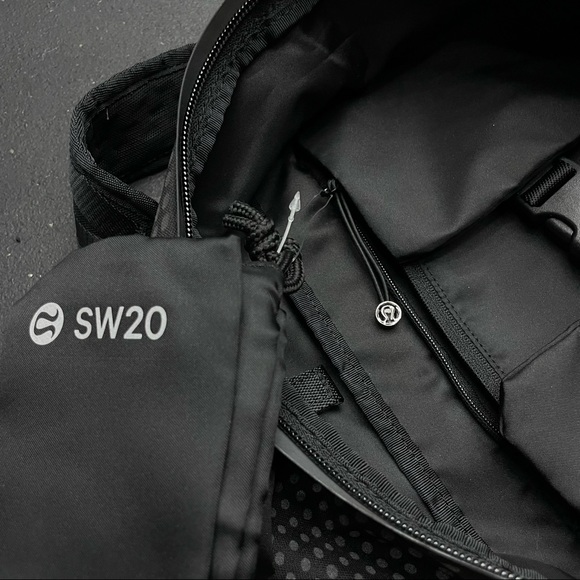 RARE lululemon Fast and Free Reflective Backpack *SW SeaWheeze edition - Picture 5 of 6